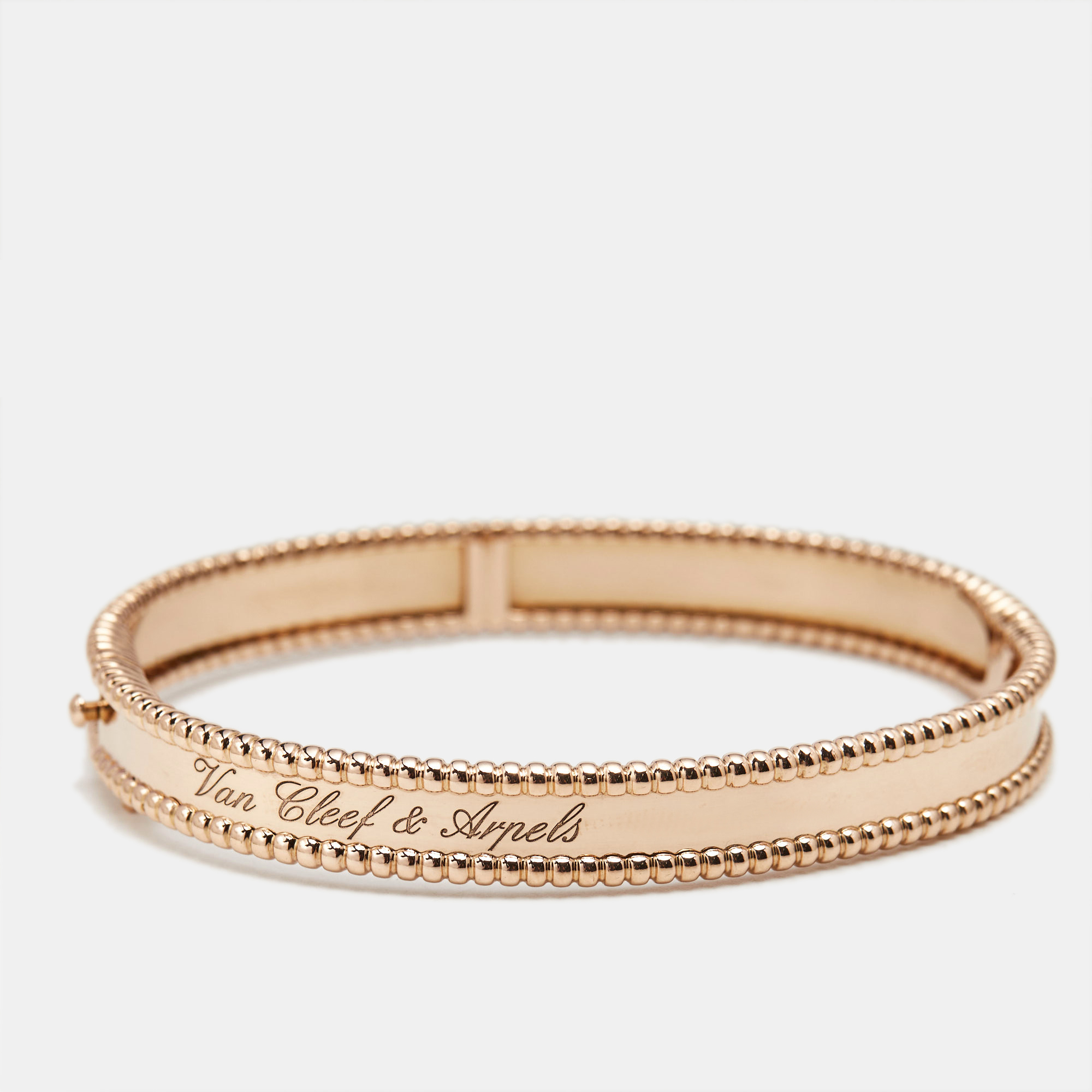 

Van Cleef & Arpels Perlee Signature 18K Rose Gold Bracelet