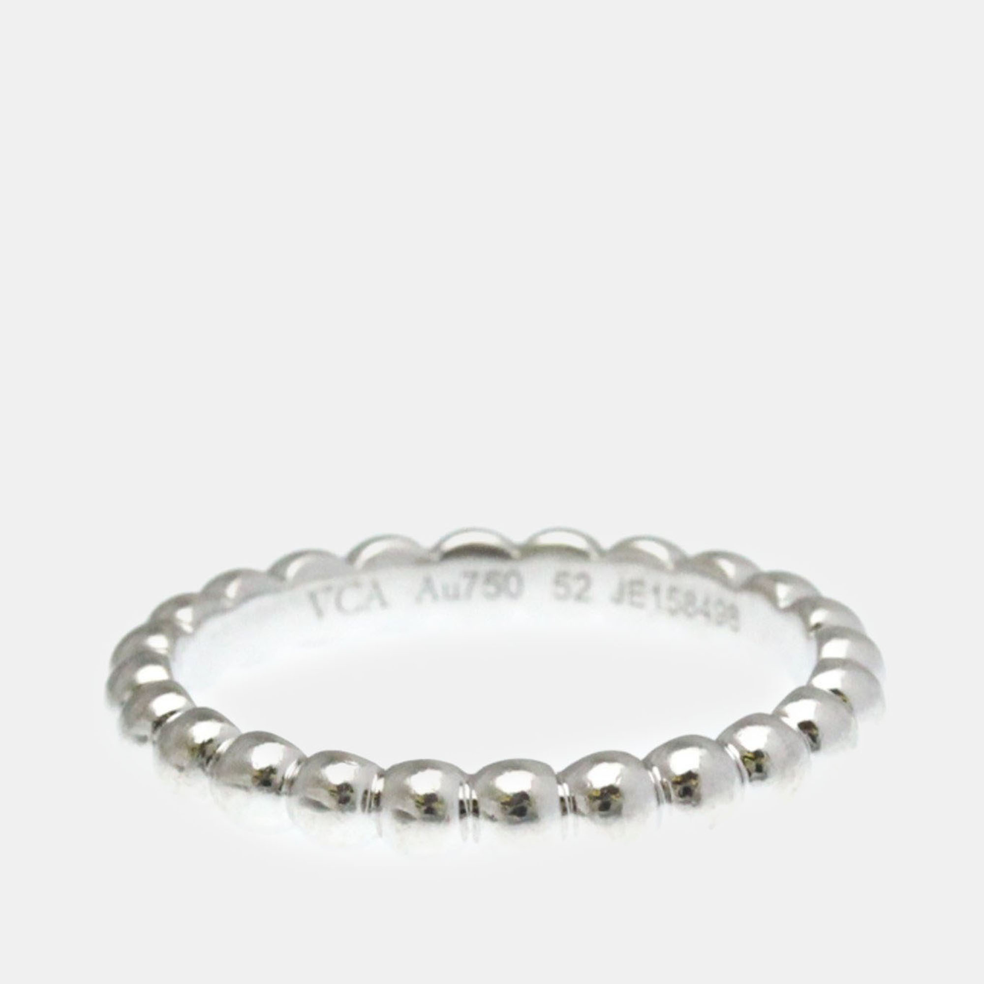 

Van Cleef & Arpels Perlee 18K White Gold Ring EU