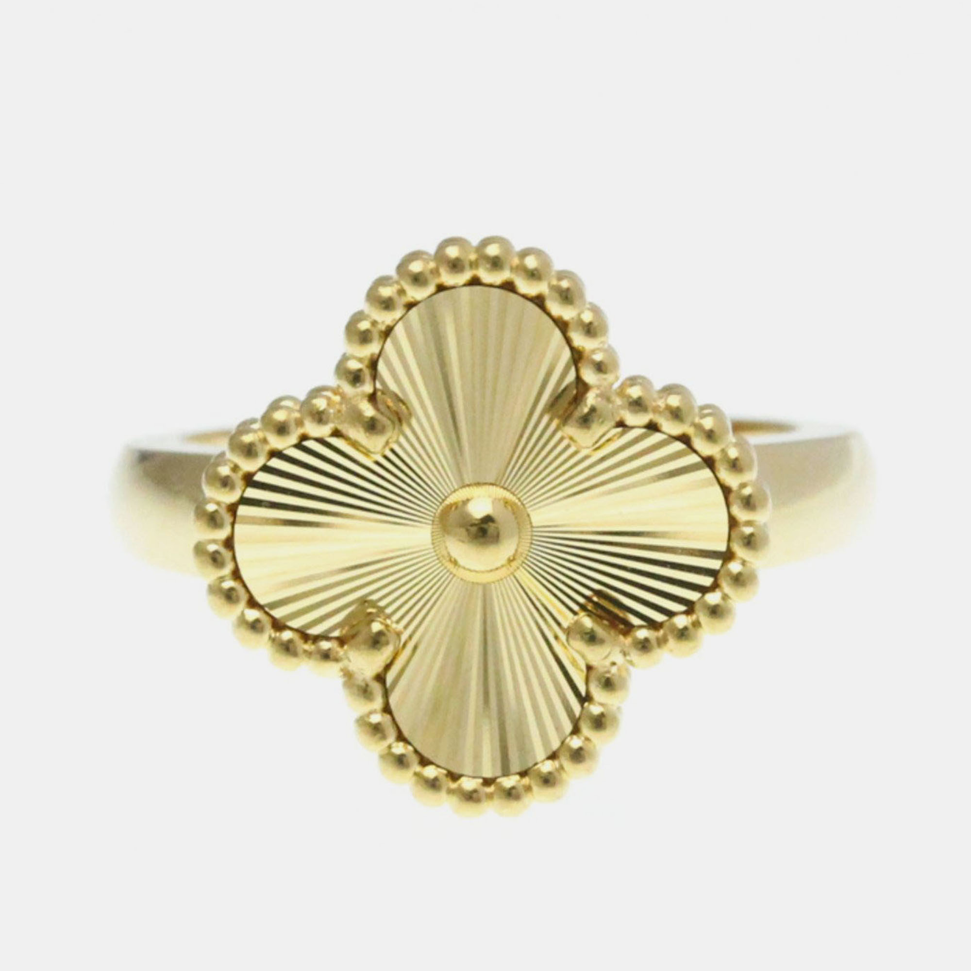 

Van Cleef & Arpels Vintage Alhambra 18K Yellow Gold Ring EU