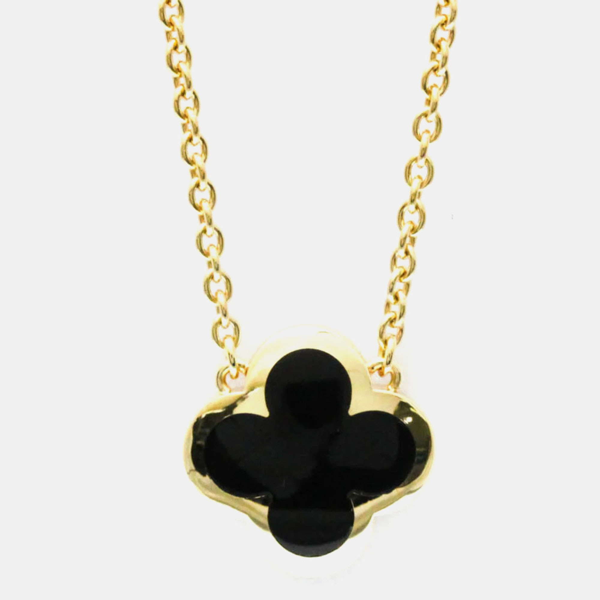 

Van Cleef & Arpels Pure Alhambra 18K Yellow Gold Pendant Necklace