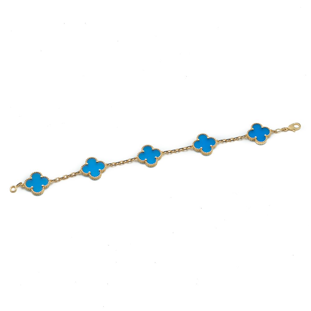 

Van Cleef & Arpels Vintage Alhambra Agate Rose Gold