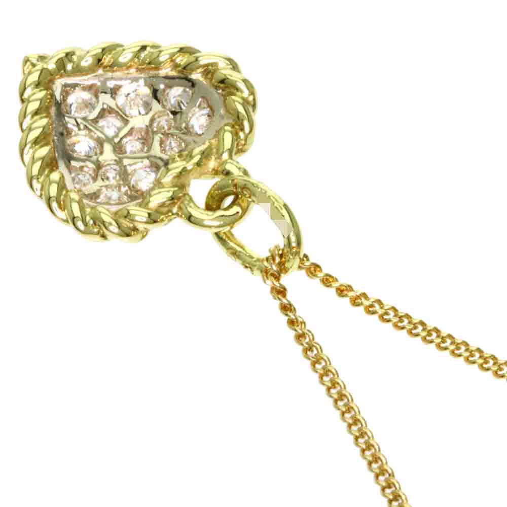 

Van Cleef & Arpels Heart Diamond 18K Yellow Gold Necklace