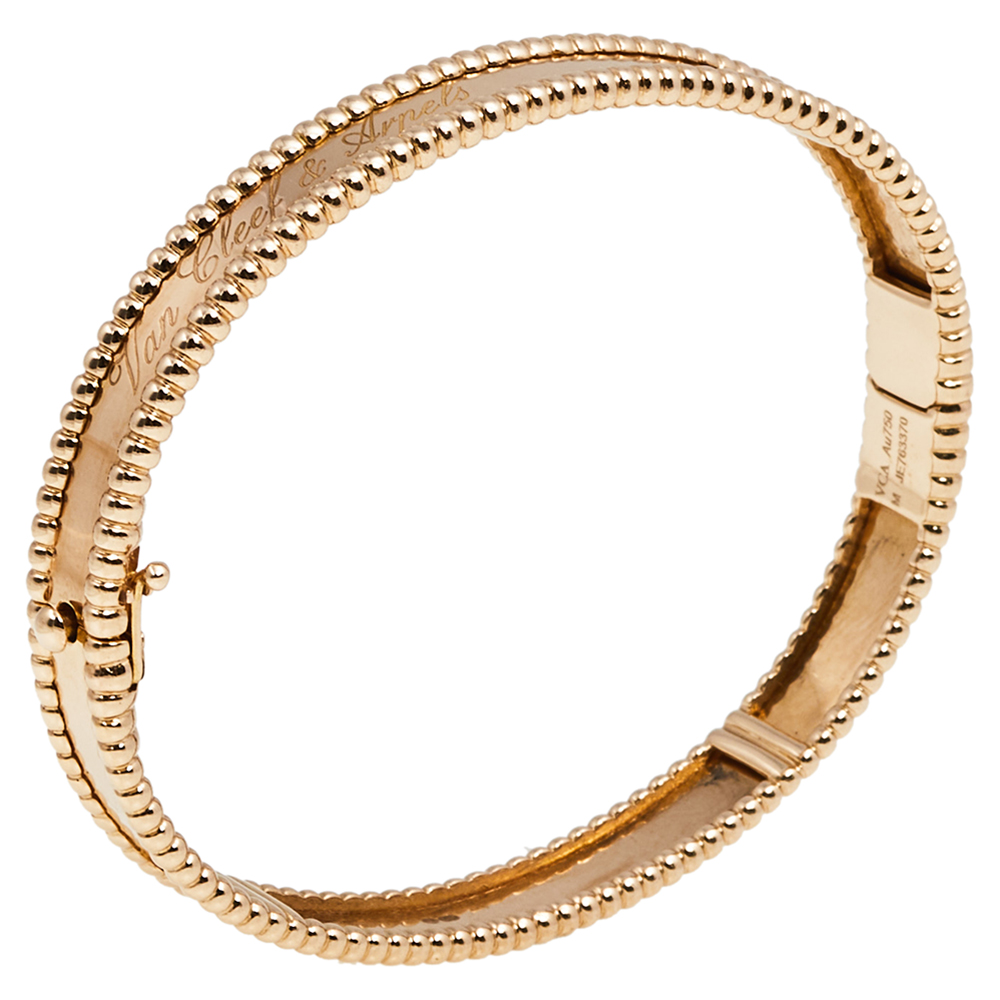 

Van Cleef & Arpel Perlee Signature 18K Rose Gold Bracelet