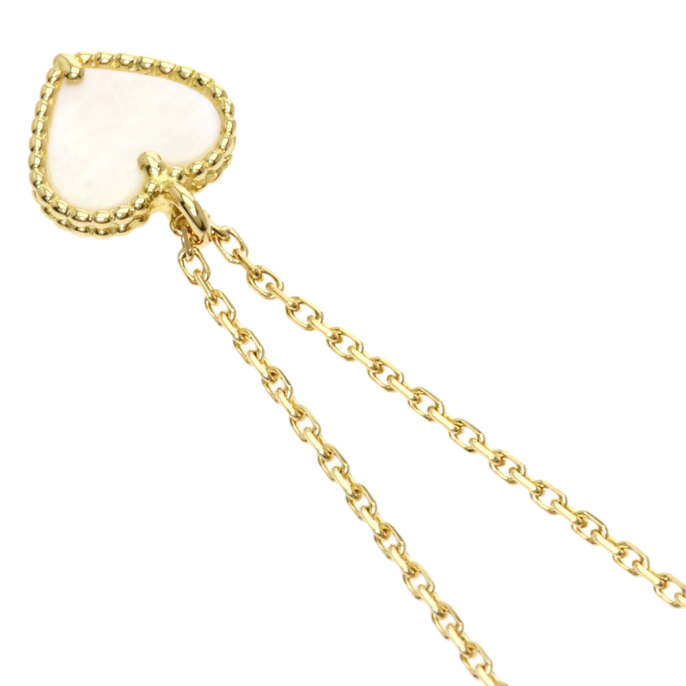 

Van Cleef & Arpels Sweet Alhambra 18K Yellow Gold Shell Necklace