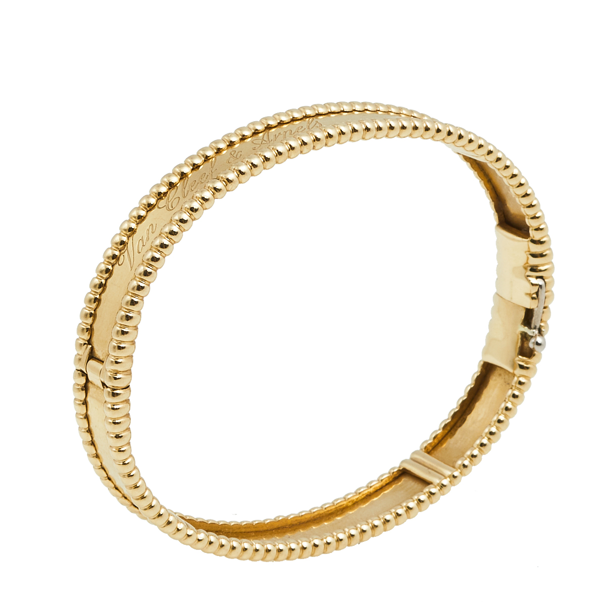 

Van Cleef & Arpels Perlee Signature 18K Yellow Gold Bracelet