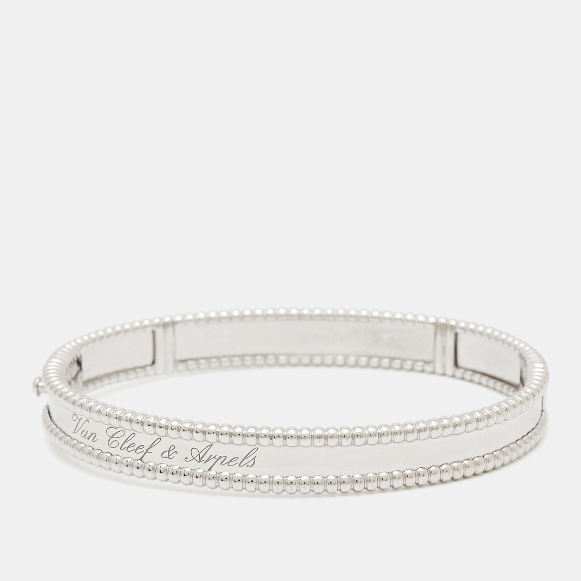 

Van Cleef & Arpels Perlée Signature 18k White Gold Bracelet