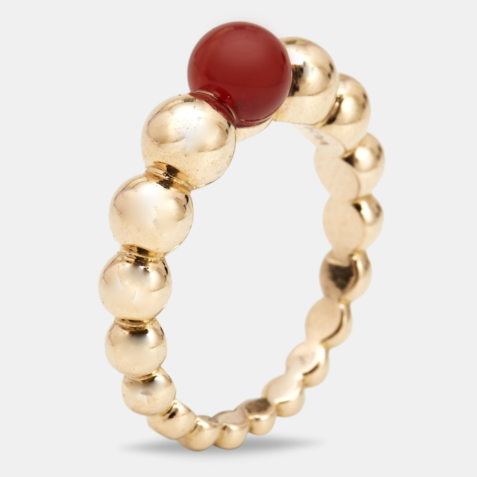 Pre-owned Van Cleef Arpels Perlée Variation Couleurs Carnelian