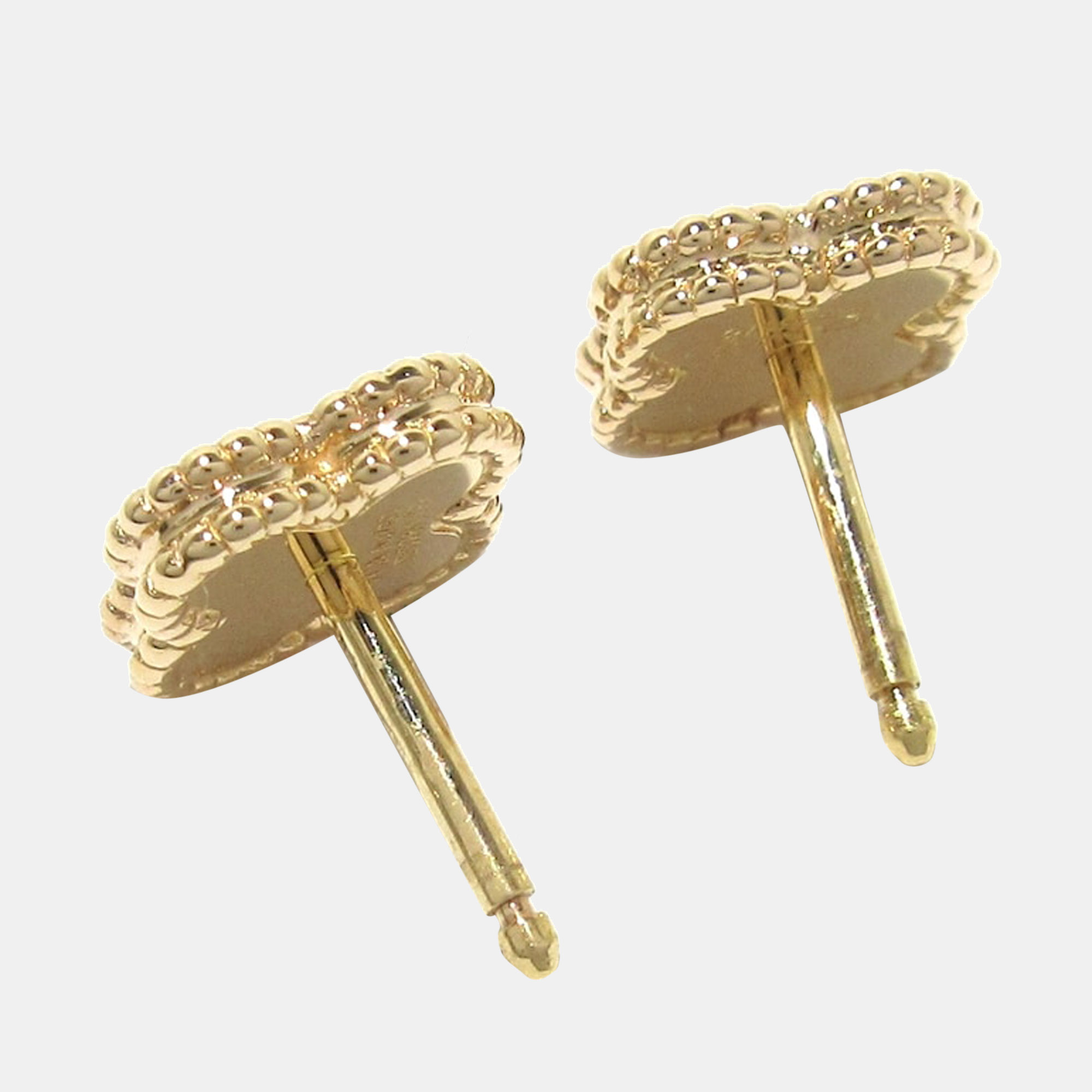 

Van Cleef & Arpels Vintage Alhambra 18K Rose Gold Earrings
