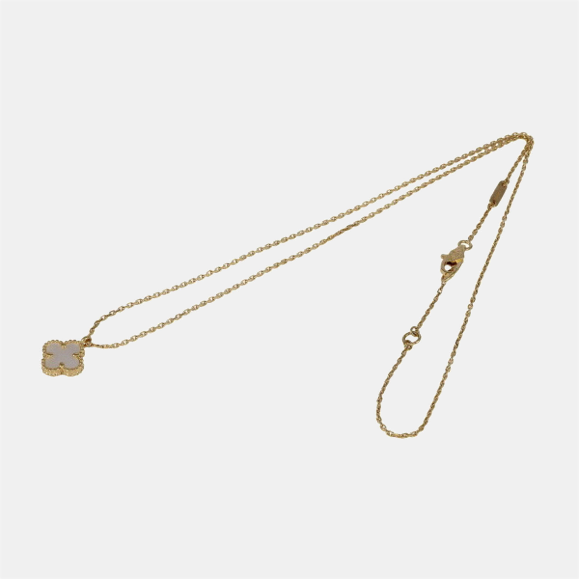 

Van Cleef & Arpels Gold Yellow Gold Vintage Alhambra necklace jewelry