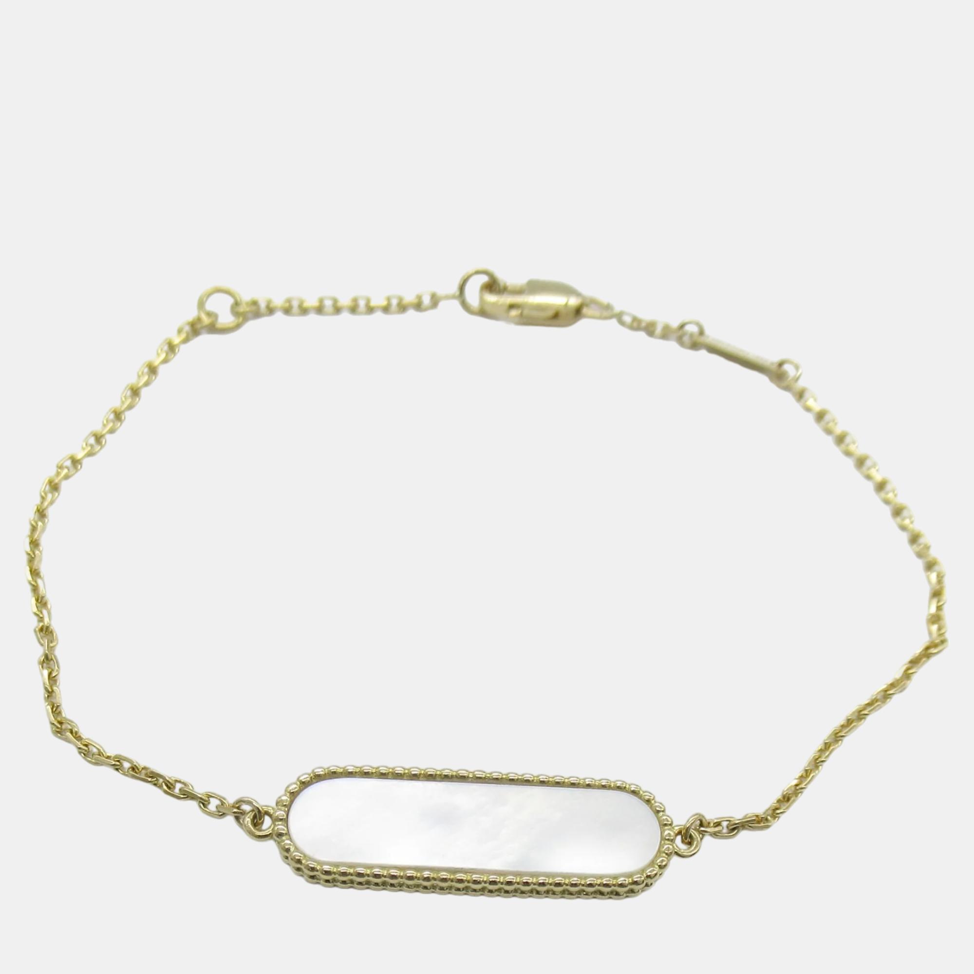 

Van Cleef & Arpels 18K Yellow Gold Alhambra Bracelet