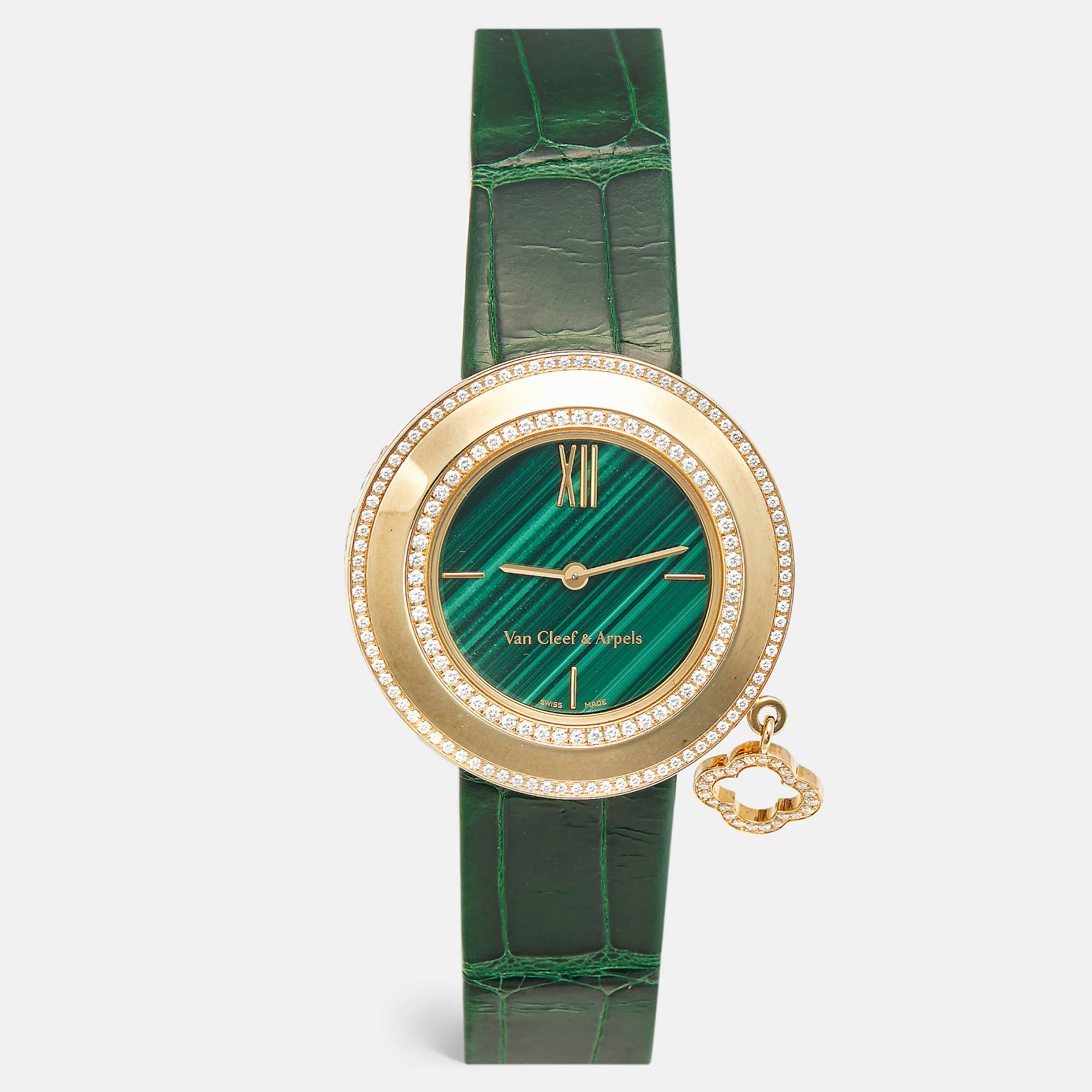 

Van Cleef & Arpels Charms VCARO8NR00 Green Dial