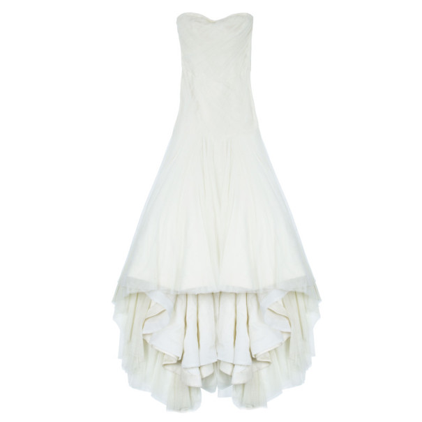 Pre Owned Vera Wang Twirl Tulle Wedding Dress L