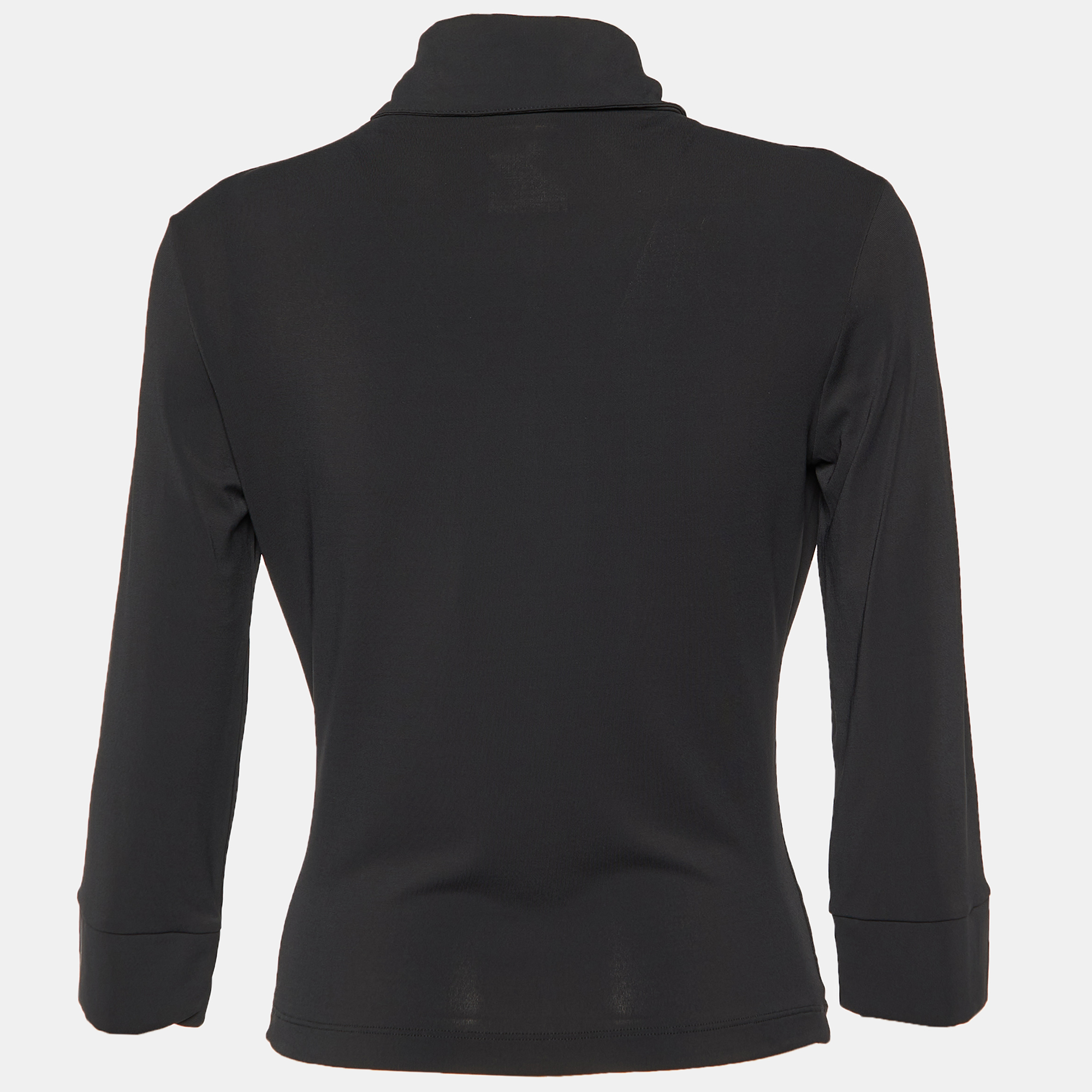 

Versace Jeans Couture Black Jersey Trim Detail T-Shirt