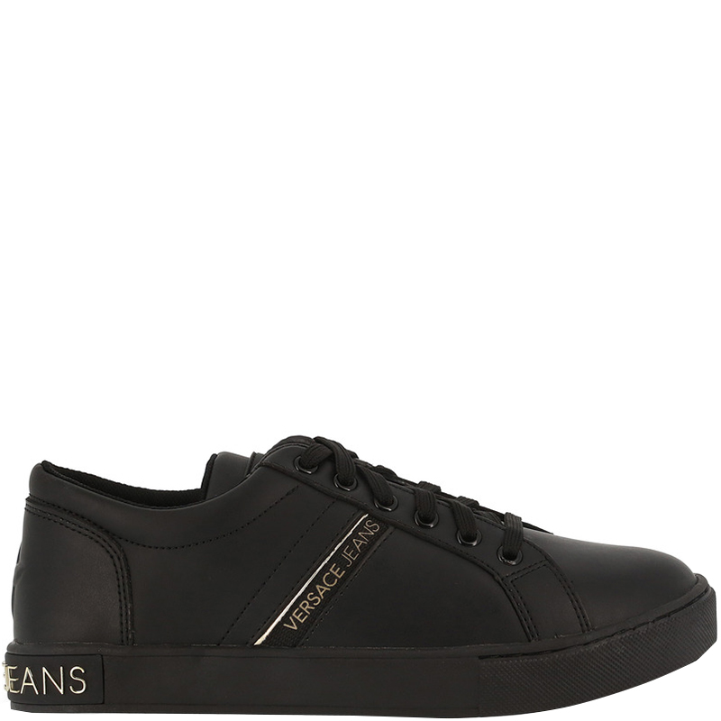 versace jeans trainers black