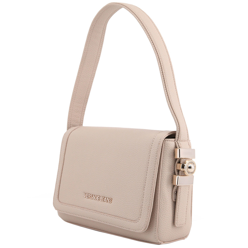 

Versace Jeans Light Pink Pebbled Synthetic Leather Tote