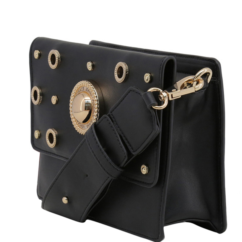 

Versace Jeans Black Synthetic Leather Crossbody Bag