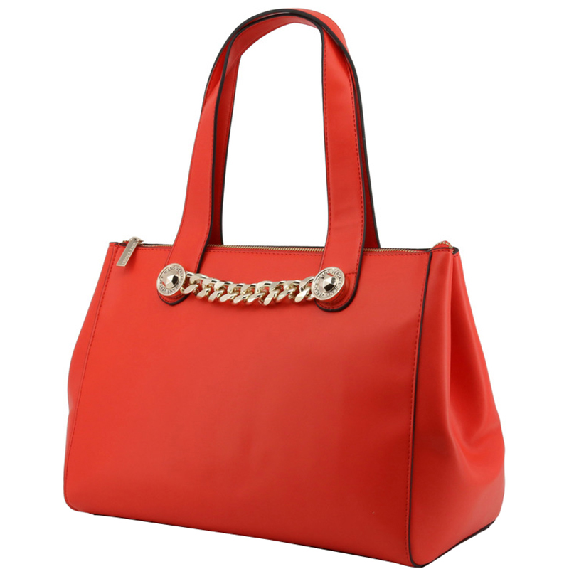 

Versace Jeans Red Synthetic Leather Satchel