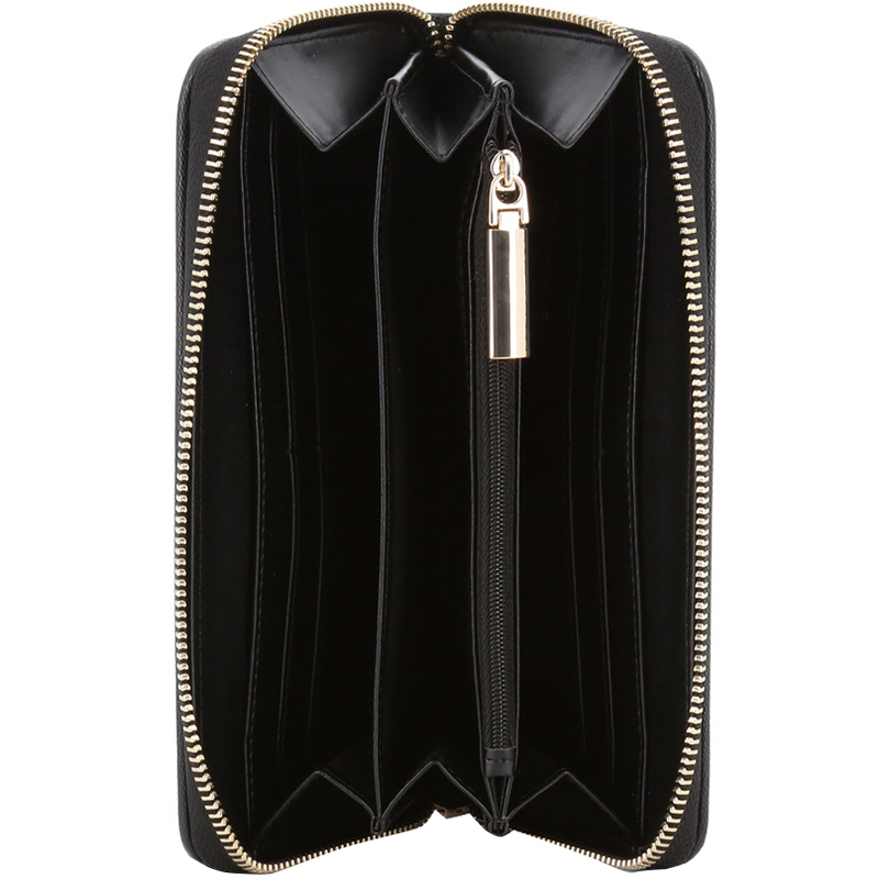 

Versace Jeans Black Faux Leather Zip Around Wallet