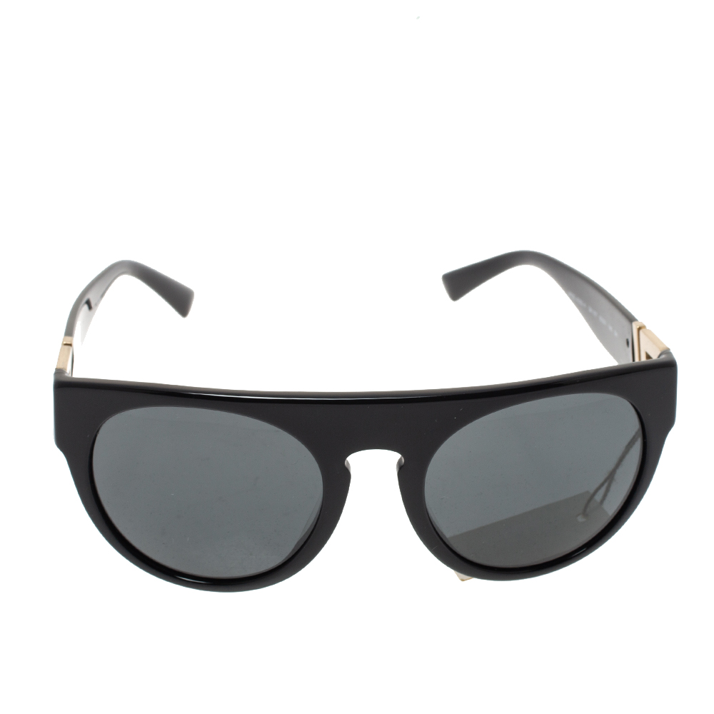 

Versace Black MOD. 4333-A Round Sunglasses