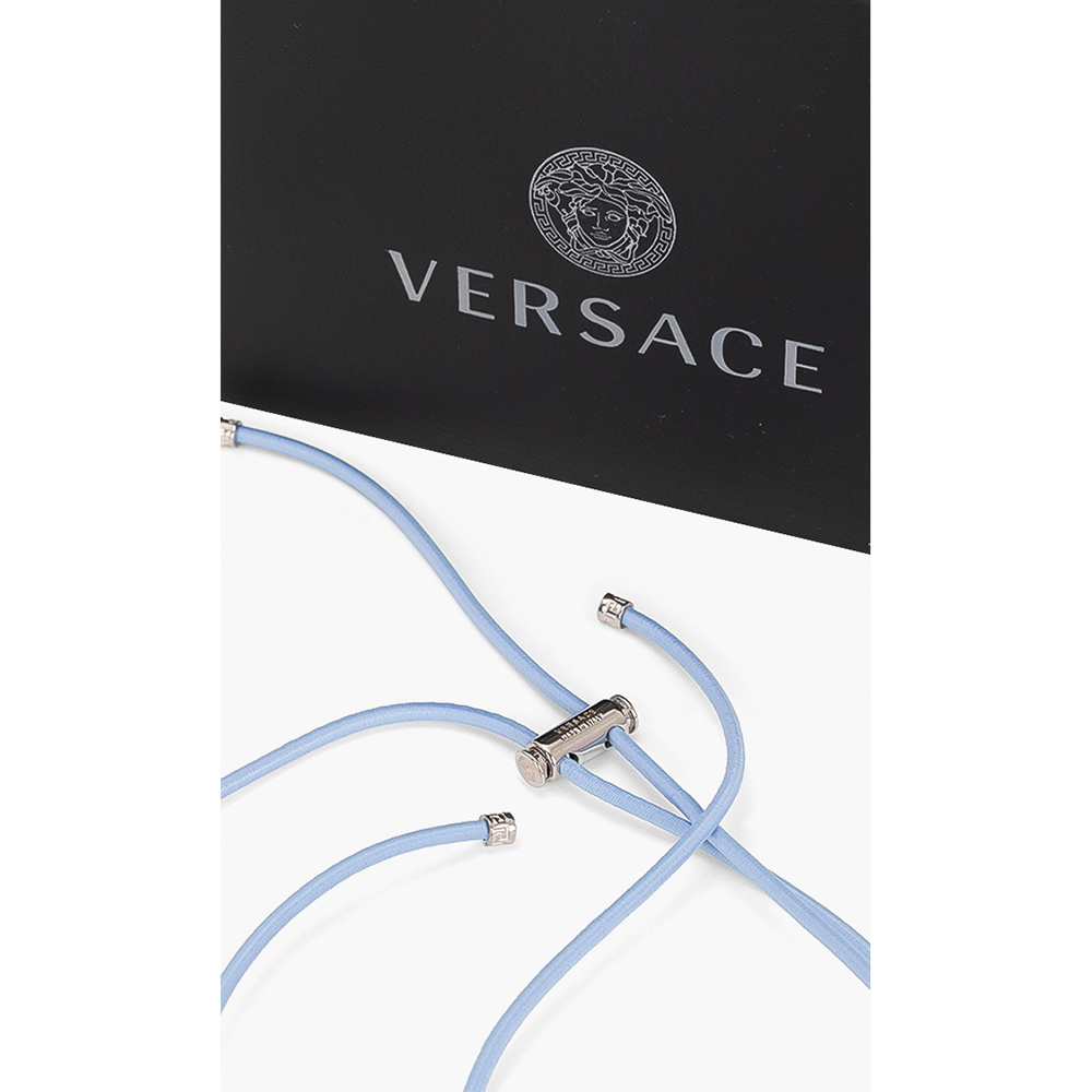 

Versace Blue Gianni Adjustable Cord Necklace