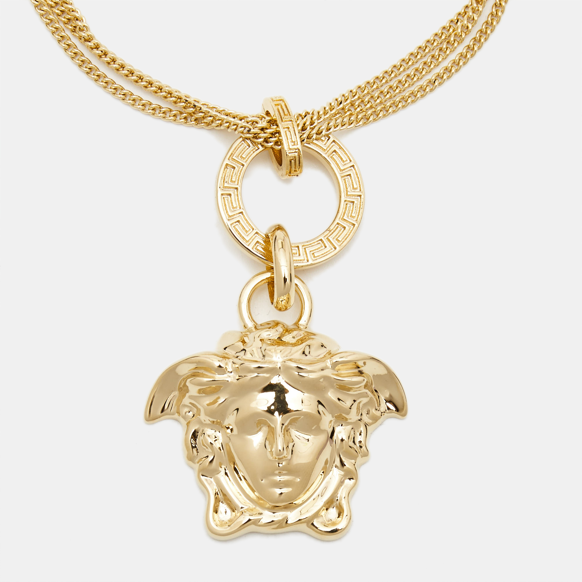 

Versace Medusa Gold Tone Bracelet