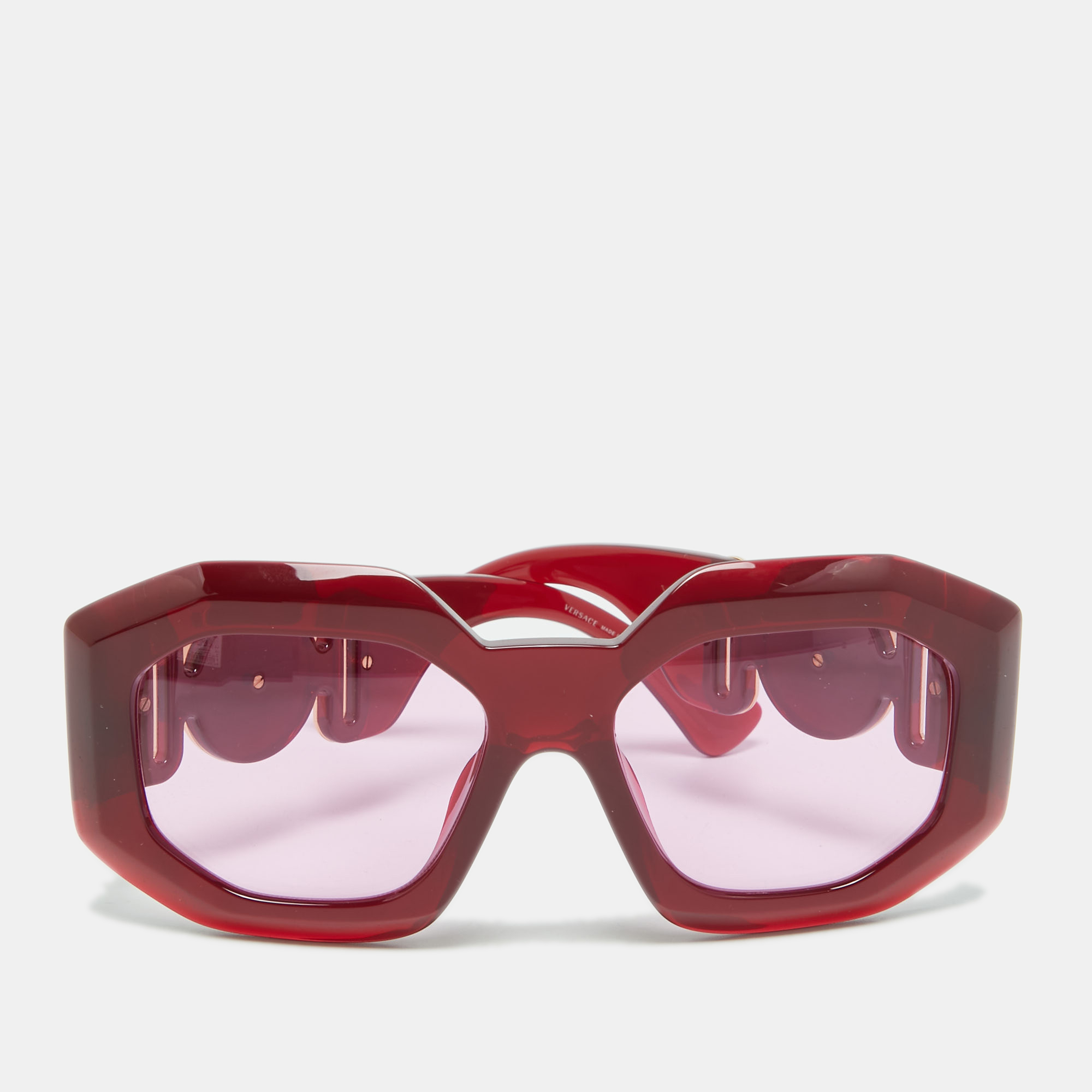 

Versace Red MOD 4424 Medusa Rectangular Sunglasses