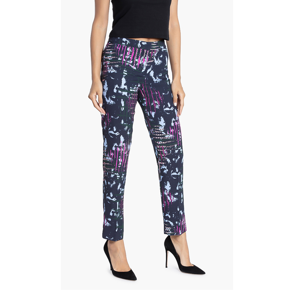 

Versace Blue Gianni Printed Trousers  (44