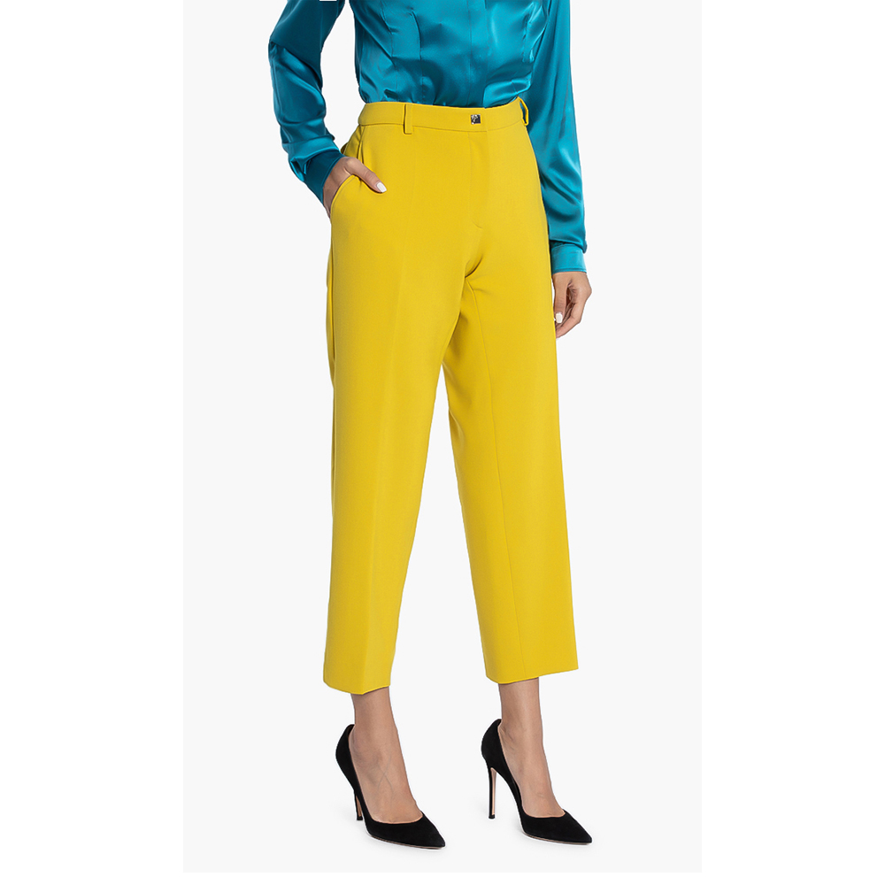 

Versace Yellow Gianni Plain Trousers  (46