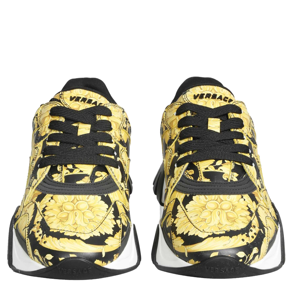 

Versace Multicolour Barocco-print Sneakers Size IT, Multicolor