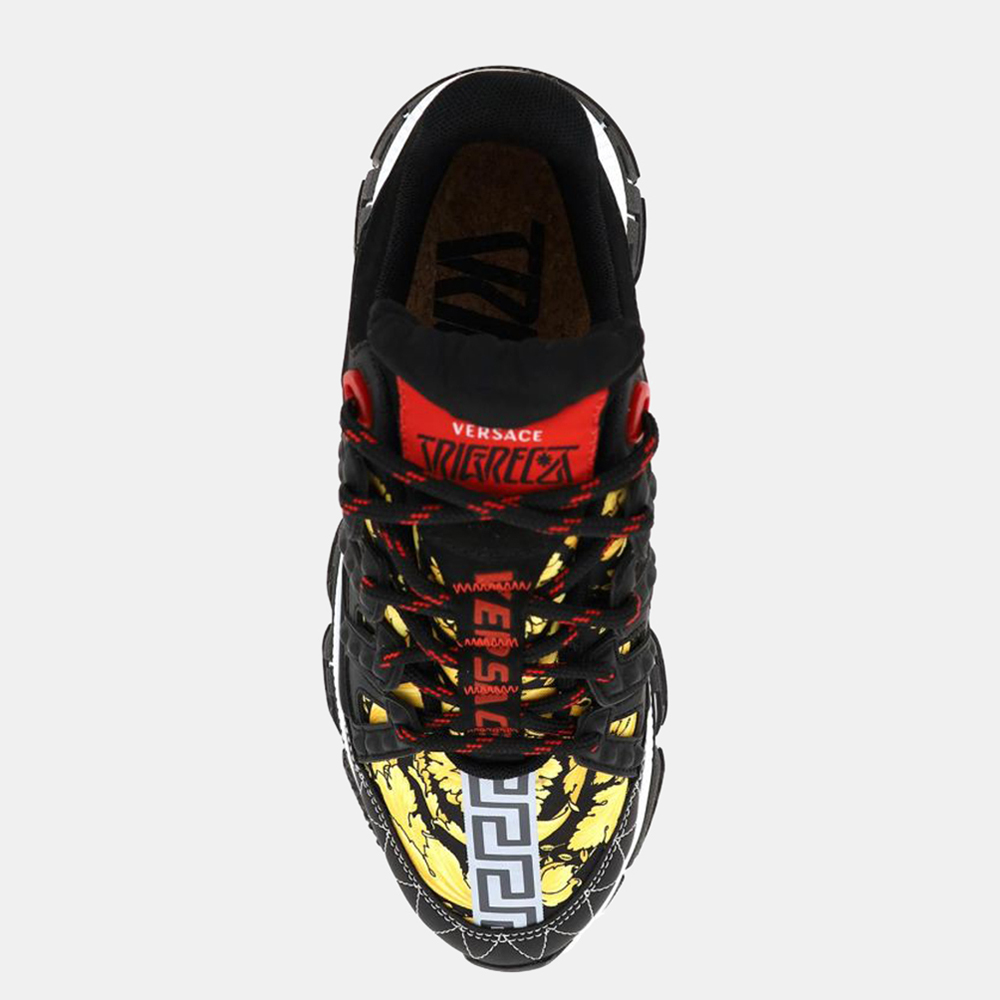 

Versace Black/Multicolor Trigreca Sneakers Size EU