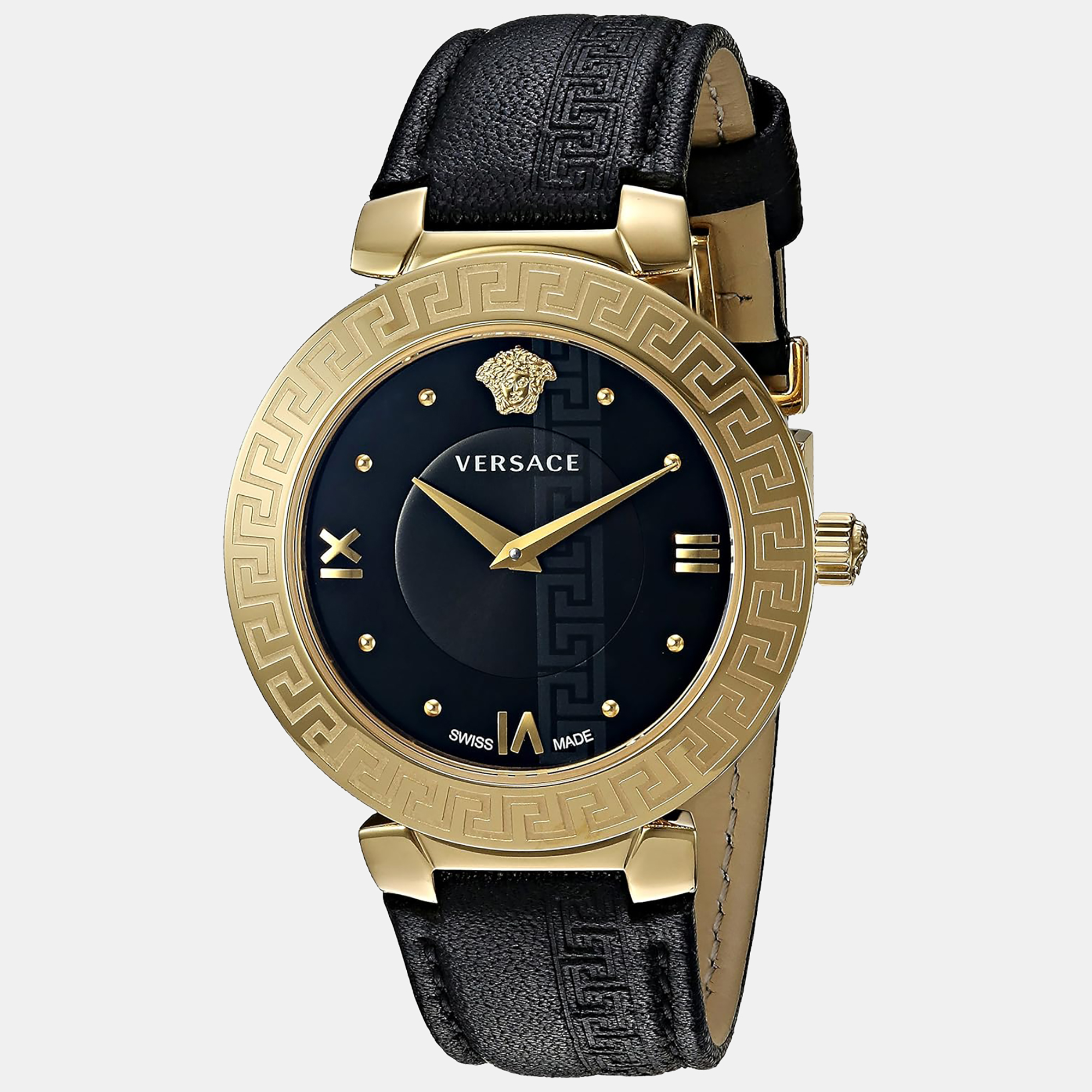 

Versace Women's V16050017 Daphnis  Quartz Watch, Black