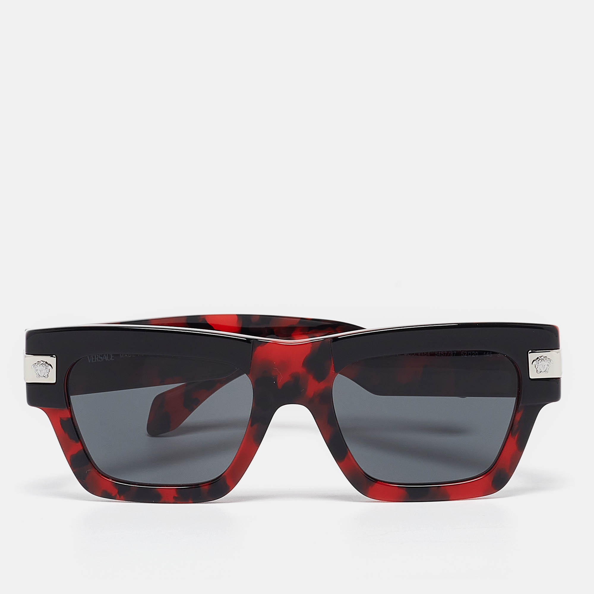 

Versace Red/Black MOD.4464 Medusa Square Sunglasses