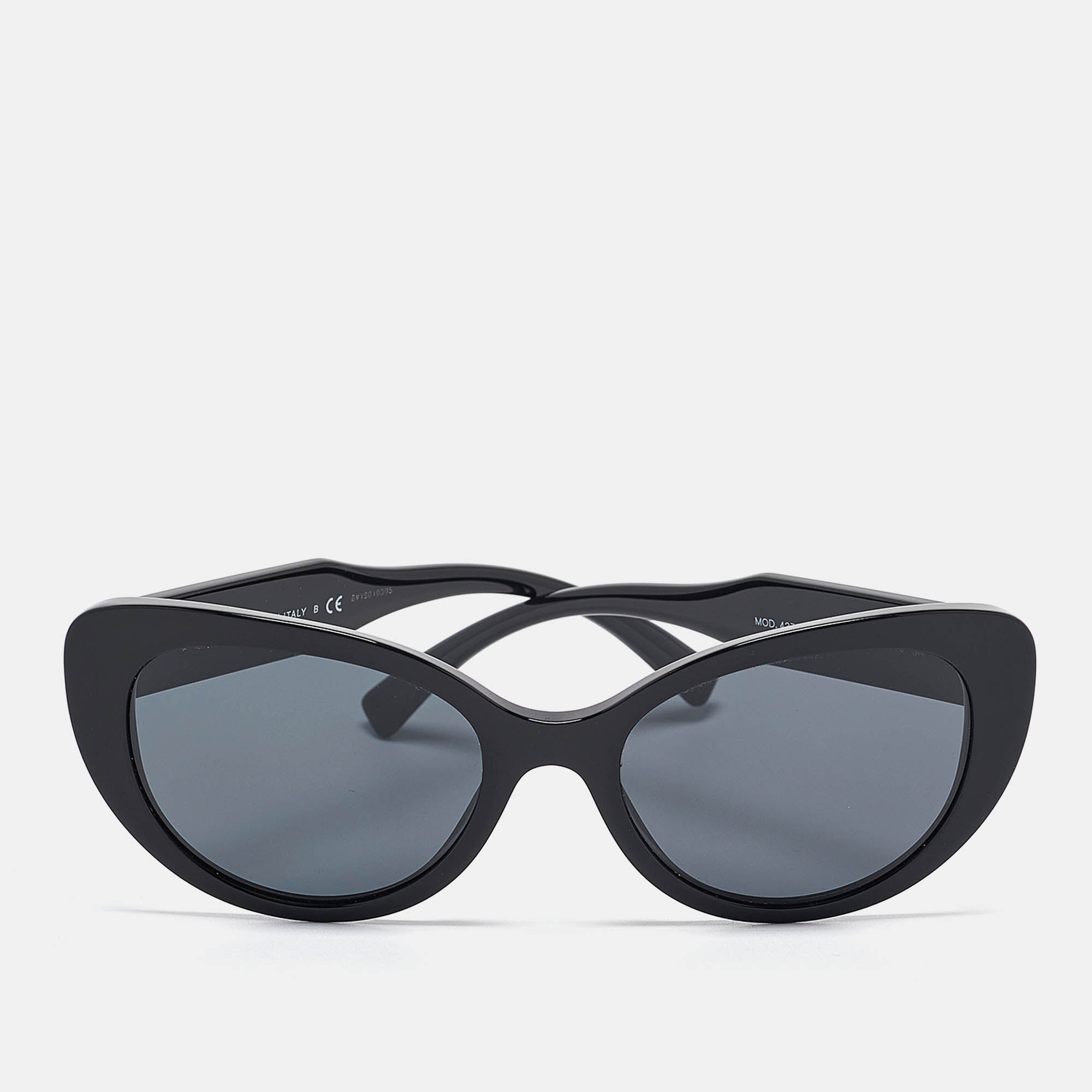 

Versace Black MOD. 4378 Logo Cat Eye Sunglasses