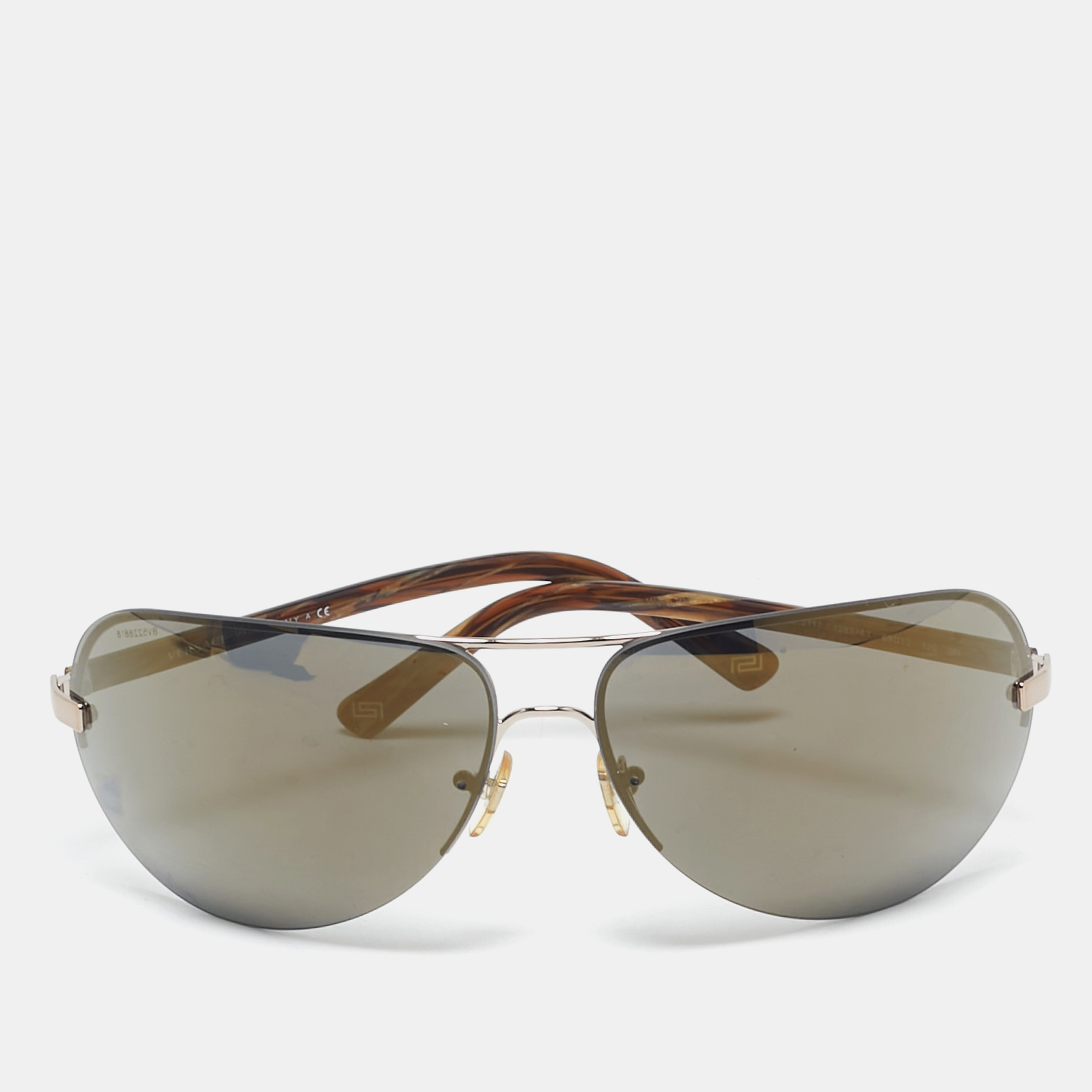 

Versace Black MOD. 2117 Aviator Sunglasses