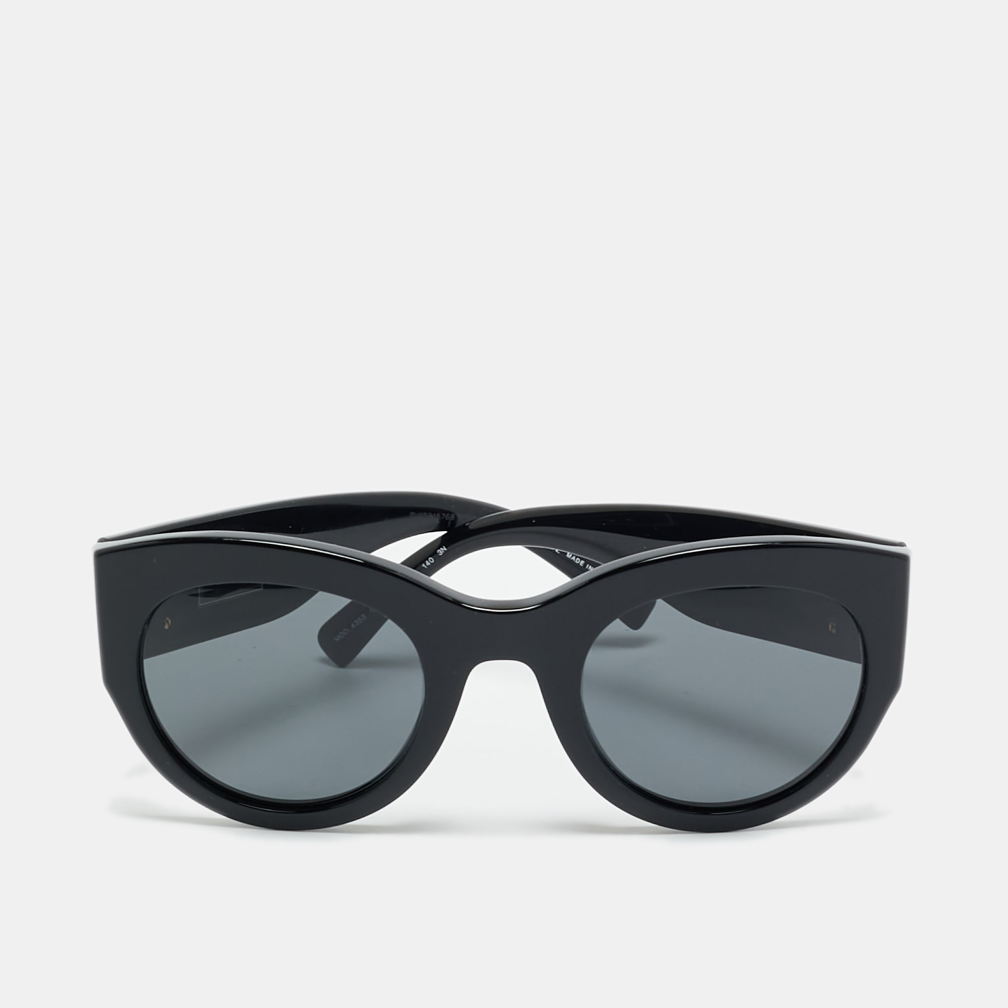 

Versace Black MOD. 4353 Medusa Cat Eye Sunglasses