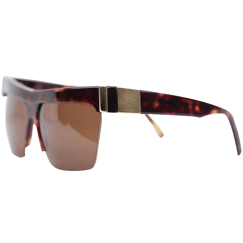 

Versace Gold Brown 399 Square Sunglasses