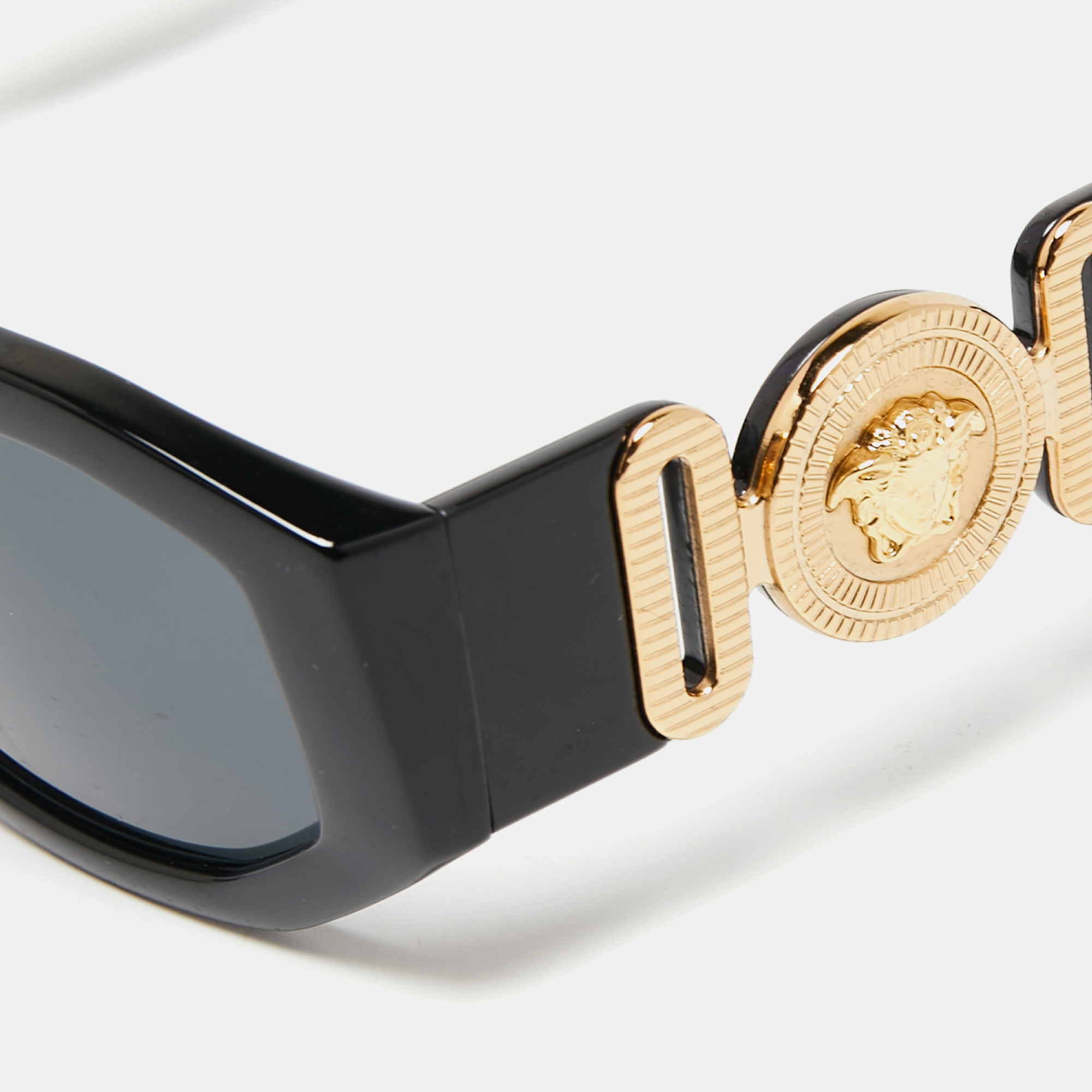 

Versace Black MOD 4361 Medusa Square Sunglasses