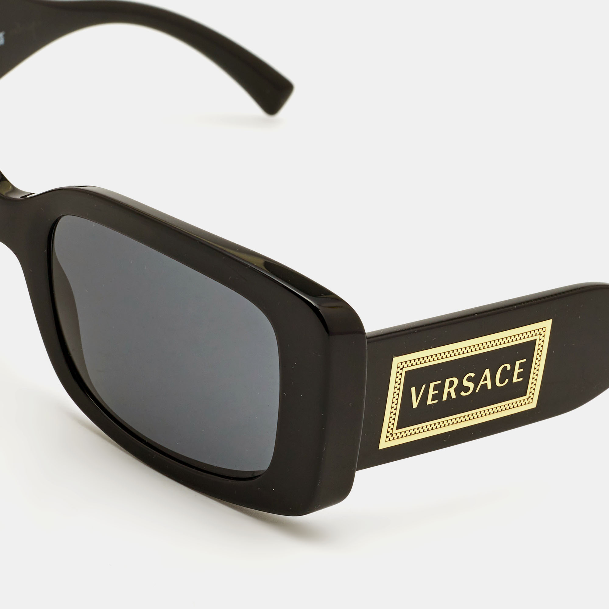 

Versace Black MOD 4377 Frame Square Sunglasses