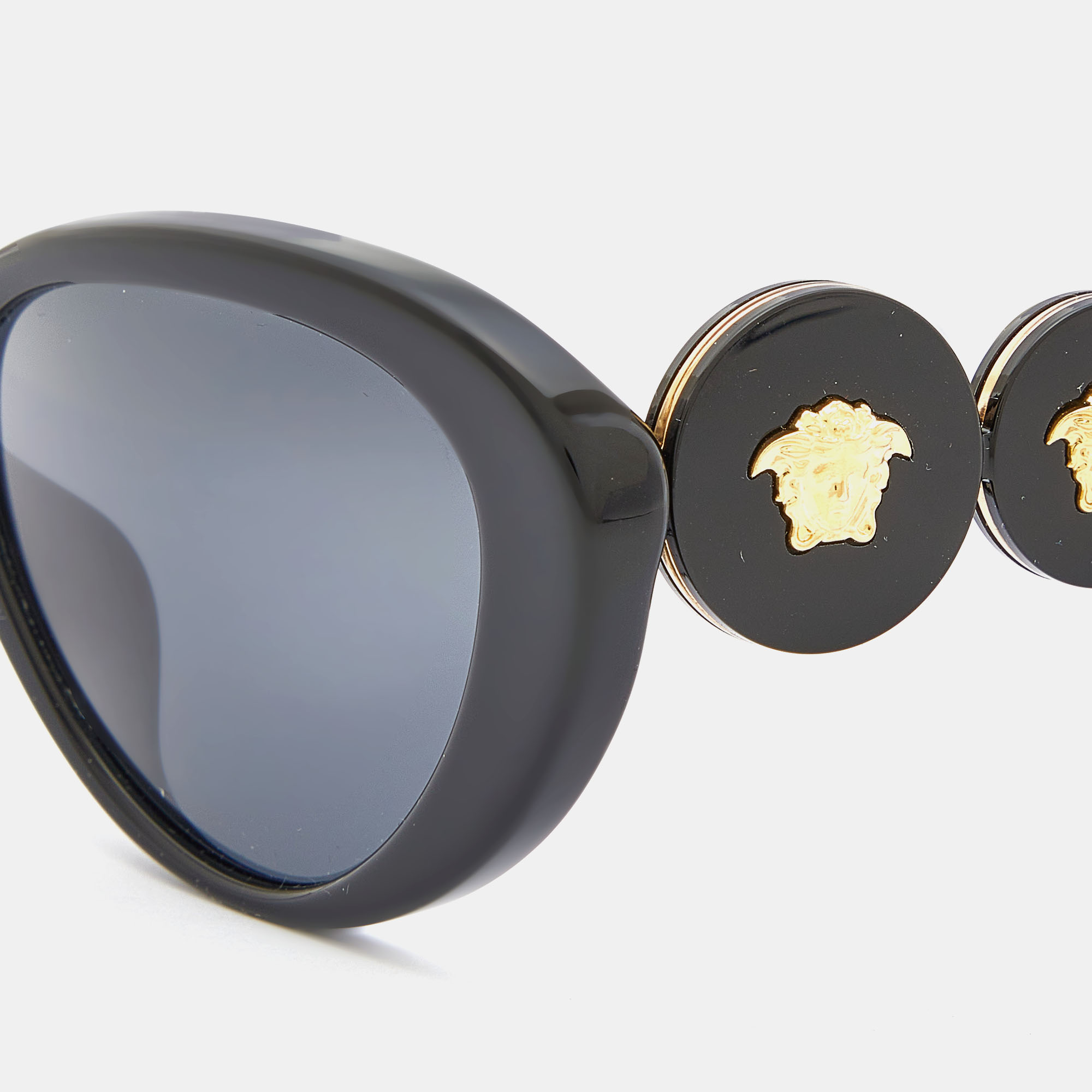 

Versace Black/Grey 4433-U Cat-Eye Sunglasses