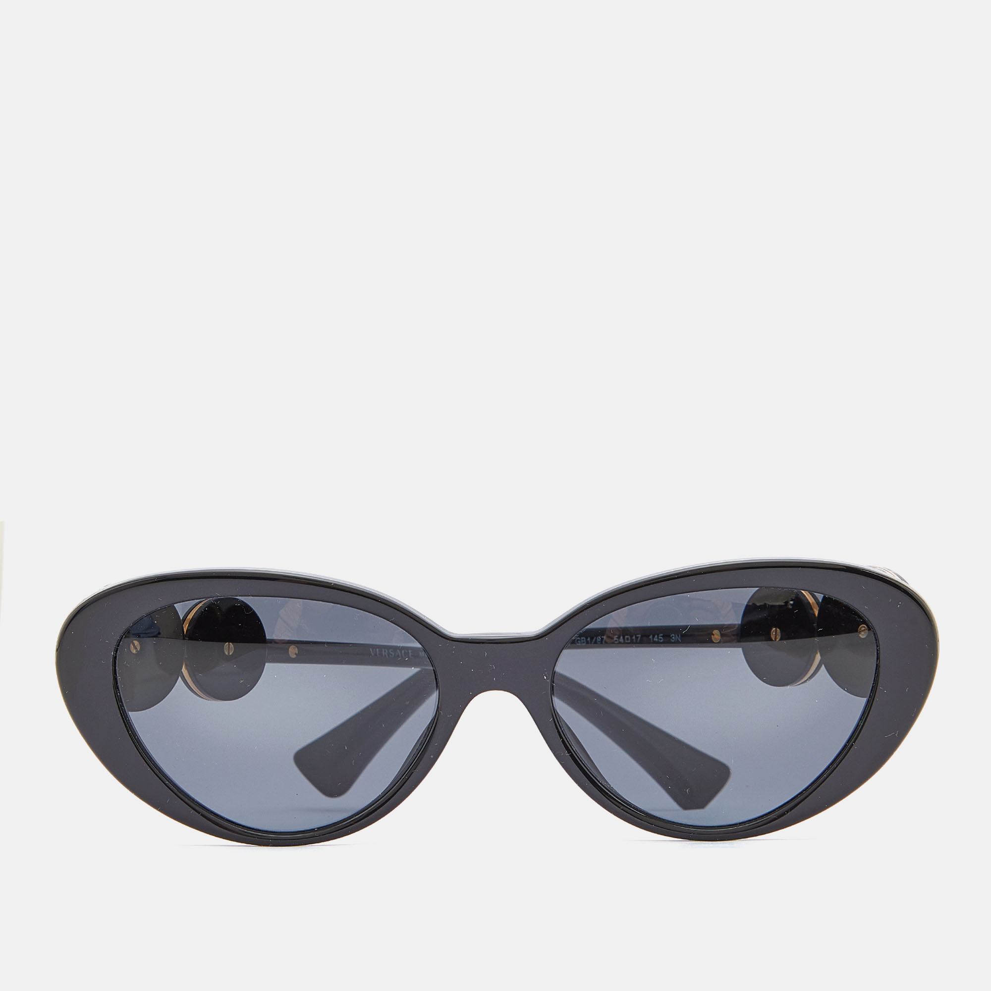 Versace VE 4275 GB1/87 58mm Sunglasses - Grey Lens/Black Frame