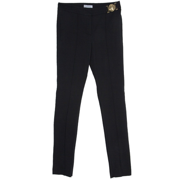 Pre Owned Versace Tapered Trousers S