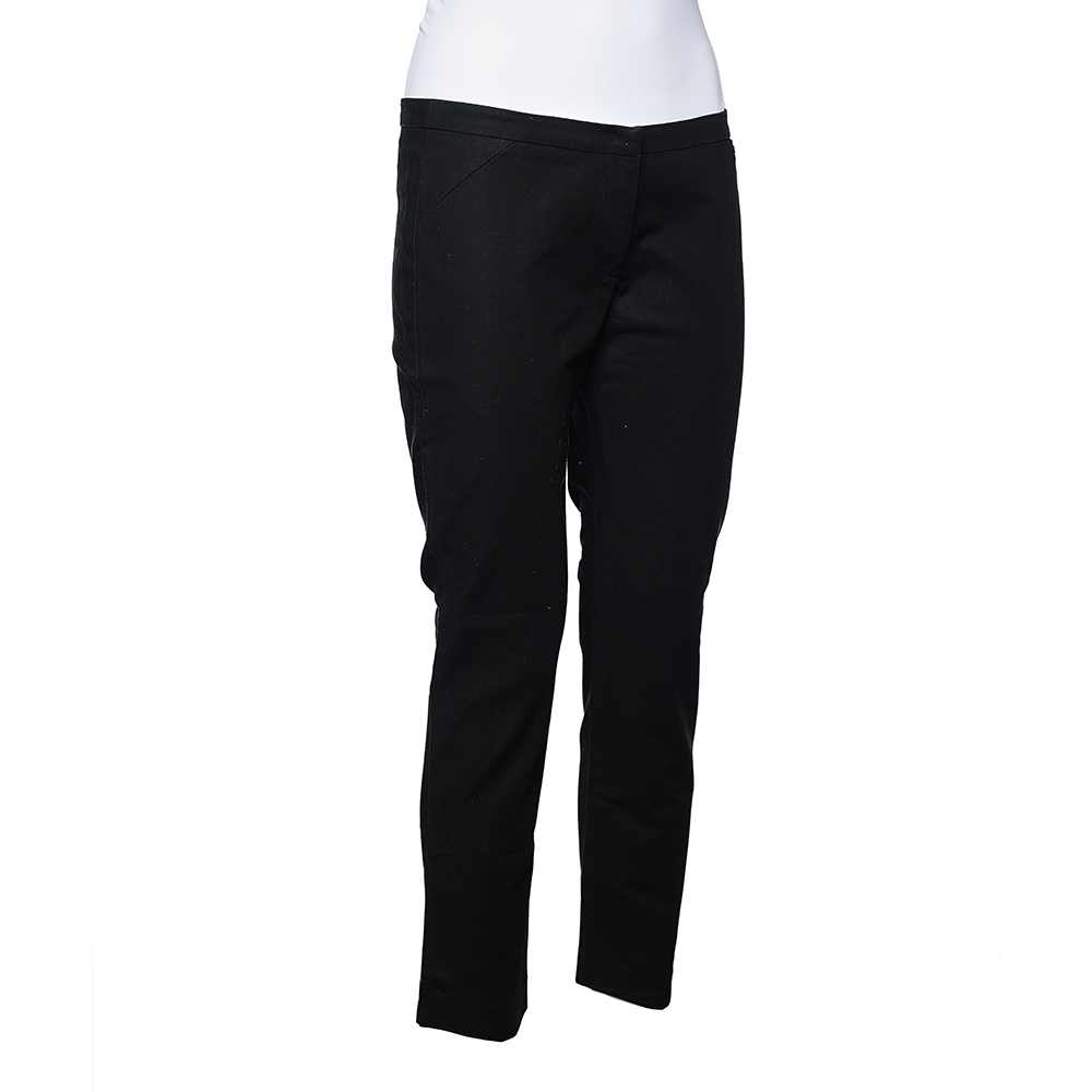 

Versace Black Stretch Cotton Pants