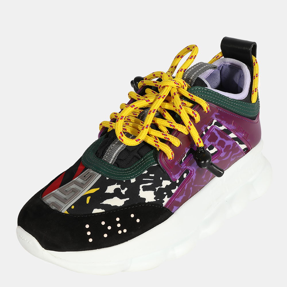 

Versace Wmns Multicolour Chain Reaction Sneaker EUR, Black