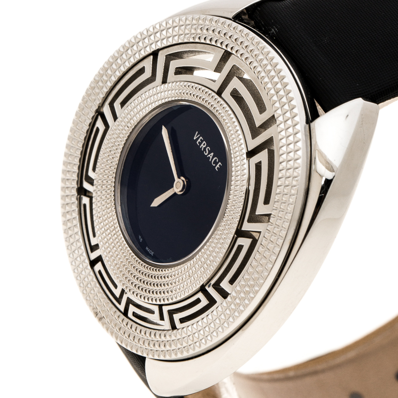 

Versace Black Stainless Steel, White
