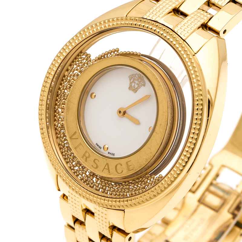 

Versace Gold Stainless Steel Destiny Spirit