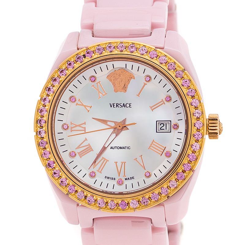 Versace Mother of Pearl Pink Ceramic 