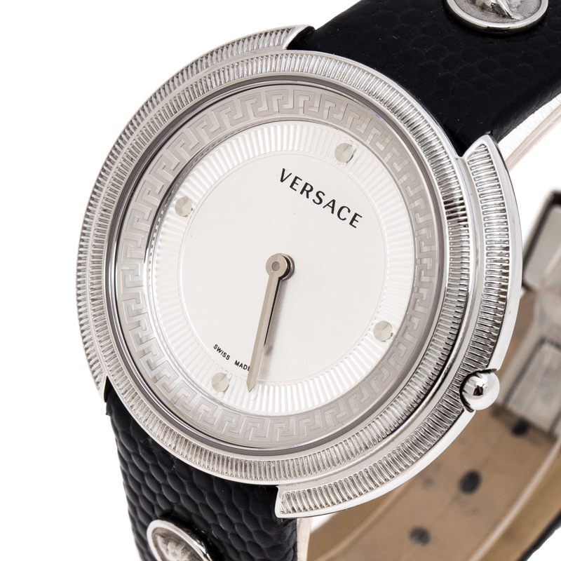 

Versace Silver Stainless Steel Thea A7Q Women's Wristwatch