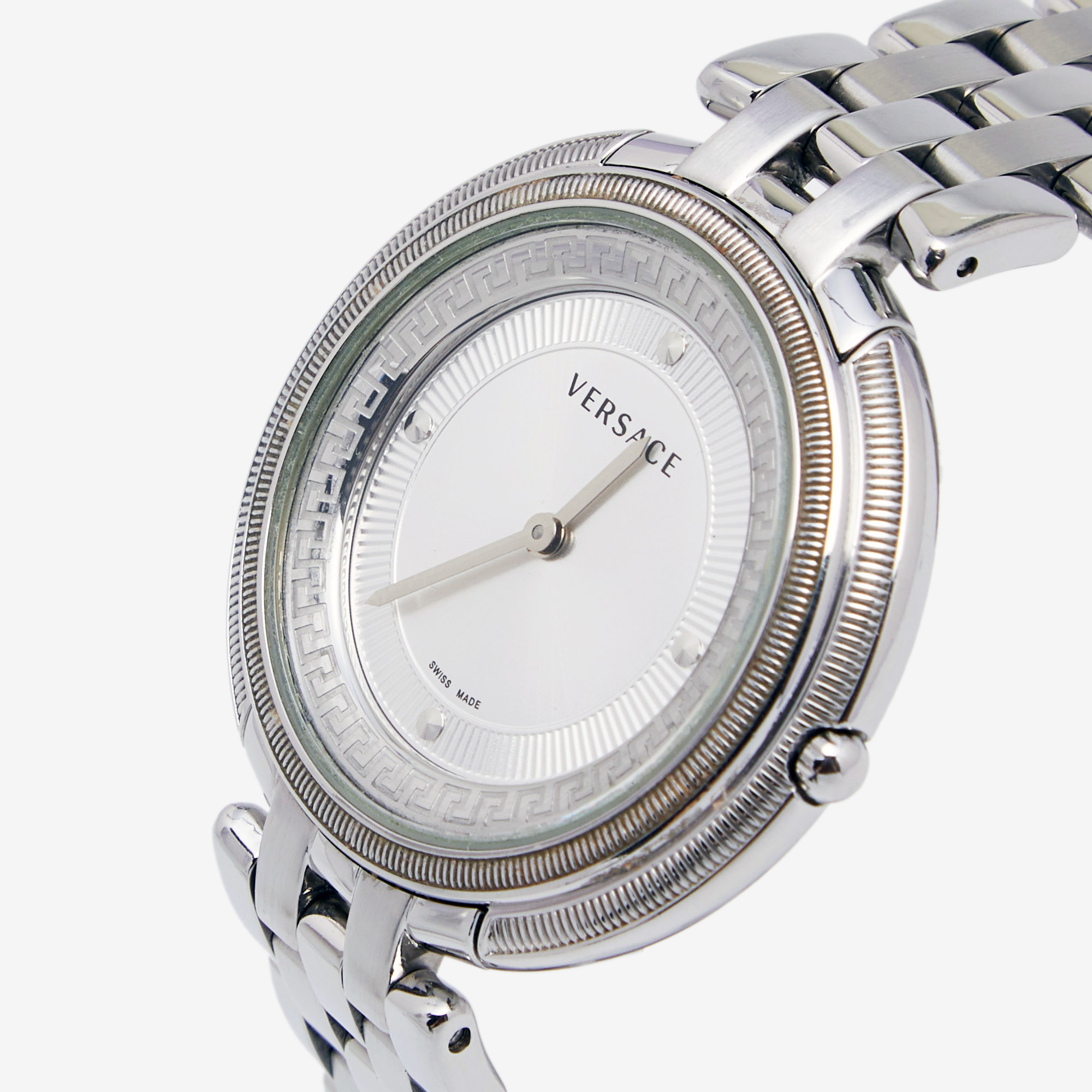 

Versace Silver Stainless Steel Thea VA7 Women's Wristwatch