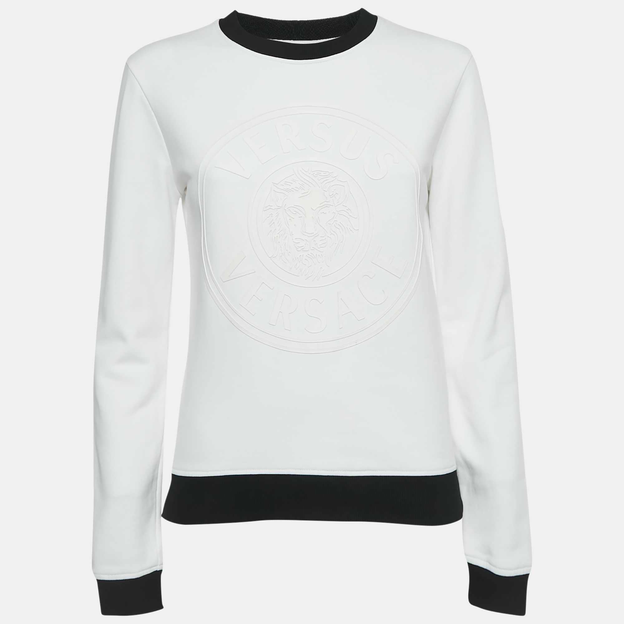 

Versus Versace White Medusa Print Cotton Sweatshirt M