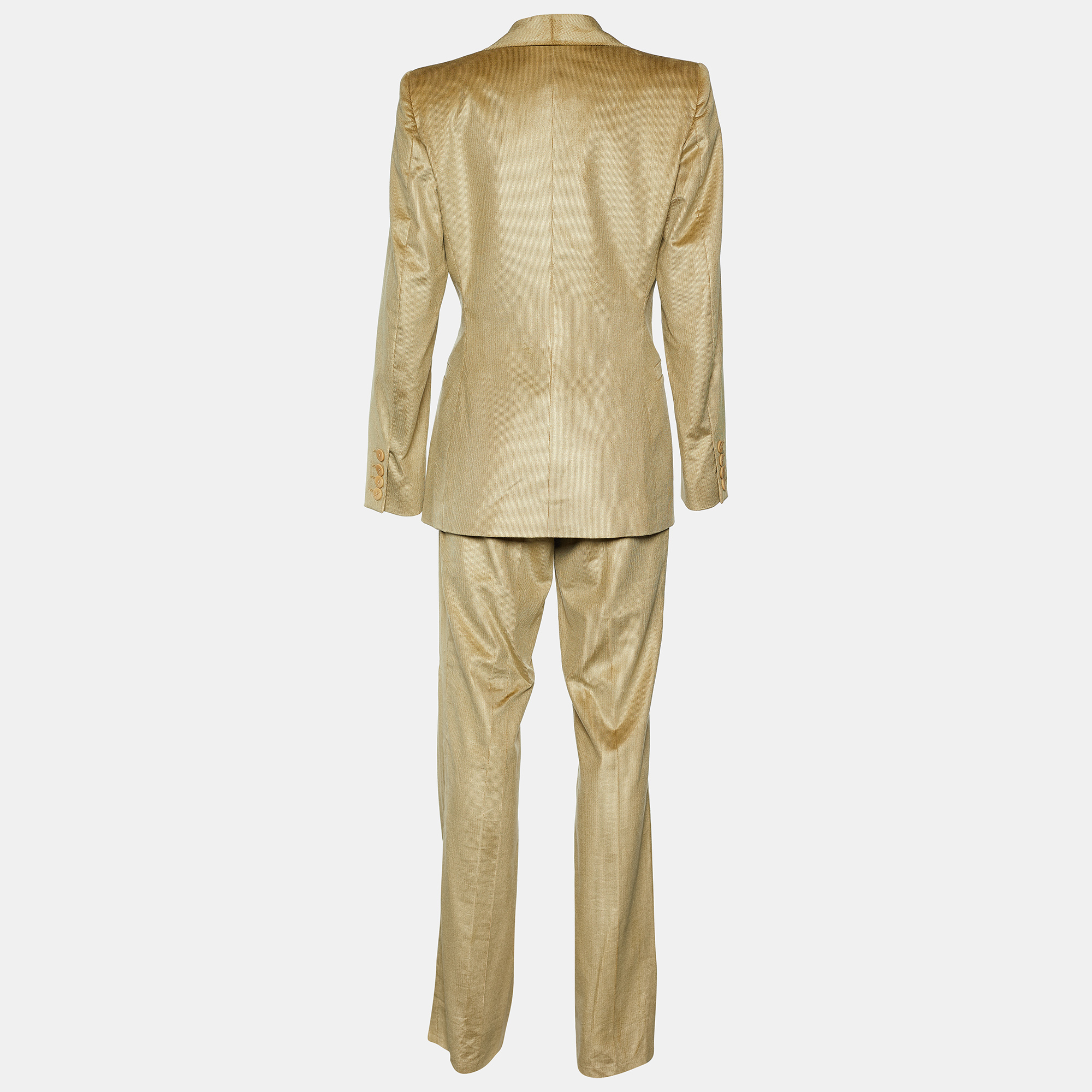 

Versus Versace Tan Brown Corduroy Pant Suit